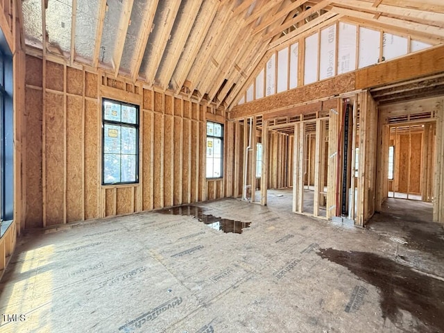 1513 Rock Dove Way, Raleigh, NC 27614 - misc room with high vaulted ceiling
