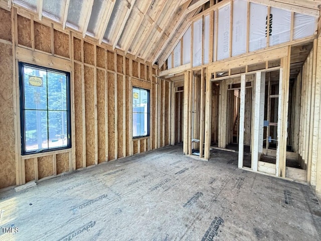 1513 Rock Dove Way, Raleigh, NC 27614 - misc room with vaulted ceiling