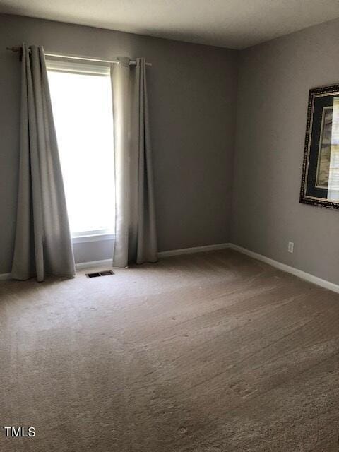 5018 Gatewood Dr, Durham, NC 27712 - unfurnished room featuring plenty of natural light and carpet flooring
