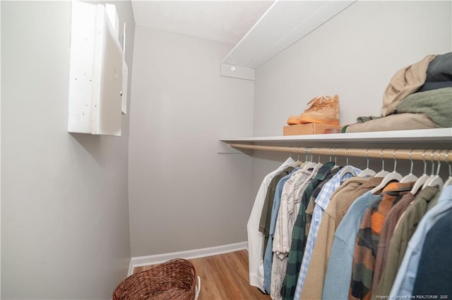 2517 Previs Rd, Fayetteville, NC 28306 - spacious closet featuring wood finished floors