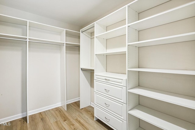 261 Begen St, Morrisville, NC 27560 - walk in closet featuring light wood-style flooring