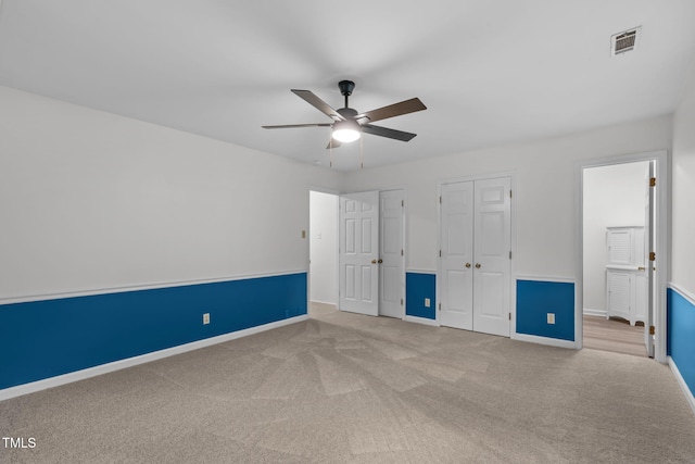 5313 Falkirk Dr, Durham, NC 27712 - unfurnished bedroom with carpet flooring and a ceiling fan