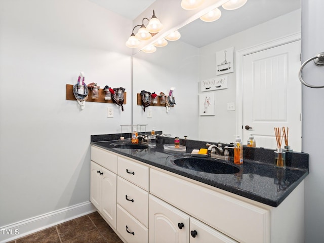 171 Winding Oak Way, Clayton, NC 27520 - full bath featuring double vanity and tile patterned flooring