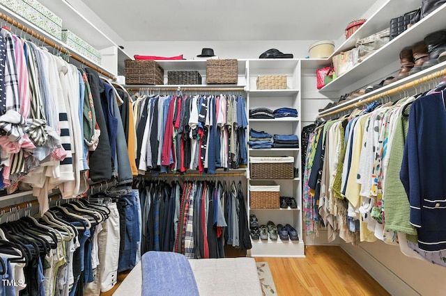 137 Forked Pine Ct, Chapel Hill, NC 27517 - spacious closet featuring wood finished floors
