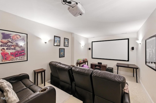 137 Forked Pine Ct, Chapel Hill, NC 27517 - carpeted home theater with baseboards