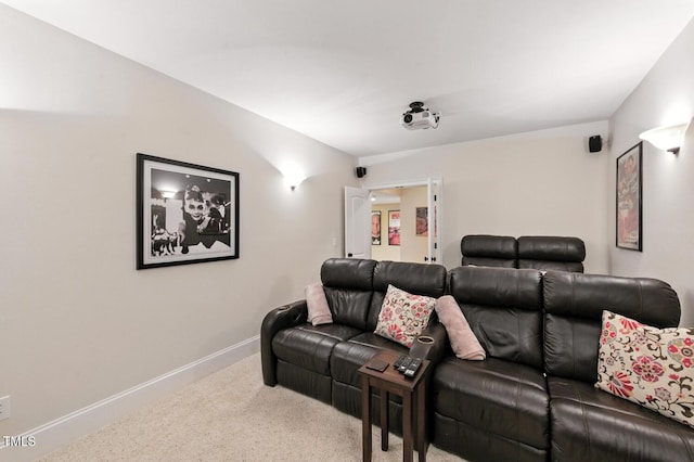 137 Forked Pine Ct, Chapel Hill, NC 27517 - home theater room with baseboards and carpet flooring