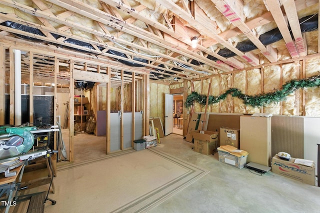 137 Forked Pine Ct, Chapel Hill, NC 27517 - view of unfinished basement