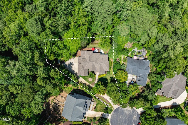 137 Forked Pine Ct, Chapel Hill, NC 27517 - view of property location with property parcel outlined