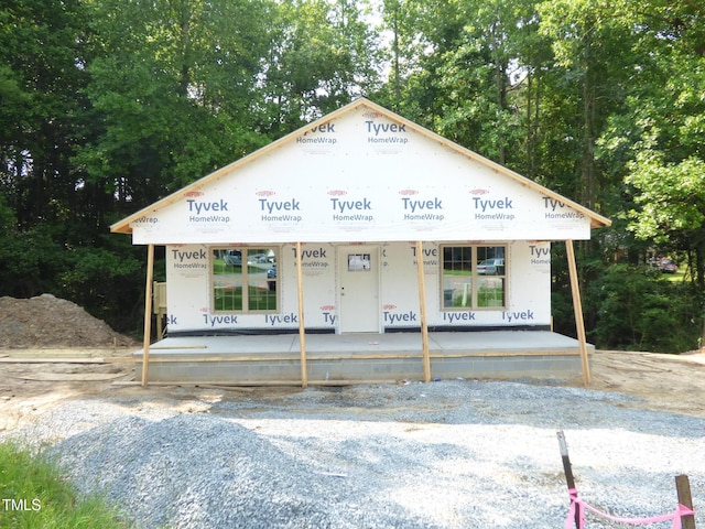 125 Evans St, Four Oaks, NC 27524 - view of unfinished property