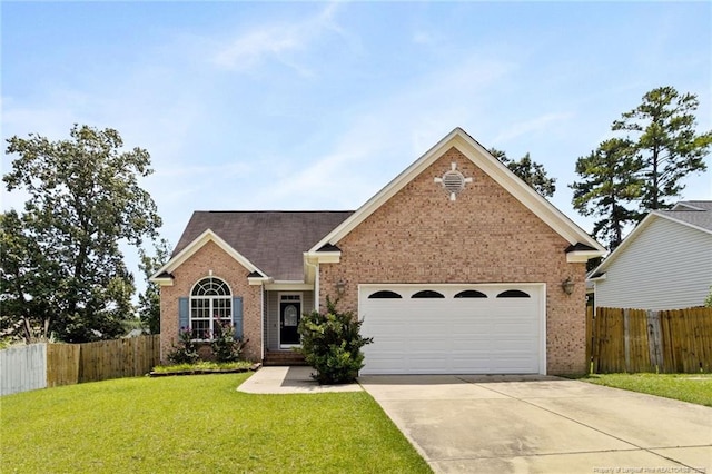 1605 Stanford Ct, Fayetteville, NC 28314 - traditional-style home featuring brick siding, driveway, and a garage