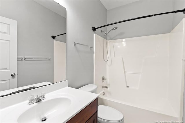 1605 Stanford Ct, Fayetteville, NC 28314 - bathroom featuring vanity and shower / bathtub combination