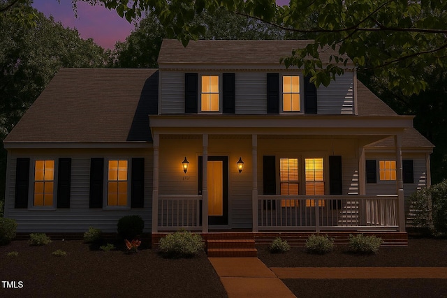 112 W Skyhawk Dr, Cary, NC 27519 - view of front of home with covered porch