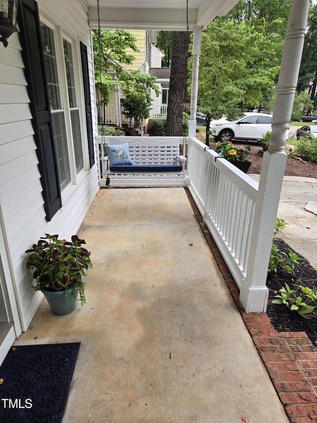 112 W Skyhawk Dr, Cary, NC 27519 - view of porch
