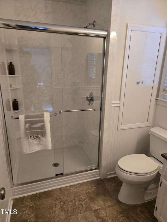 112 W Skyhawk Dr, Cary, NC 27519 - bathroom with a shower stall and vanity