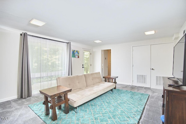 1026 Highland Woods Rd, Chapel Hill, NC 27517 - living area with carpet floors