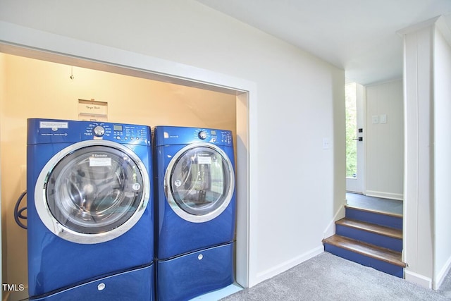 1026 Highland Woods Rd, Chapel Hill, NC 27517 - washroom featuring carpet flooring and baseboards