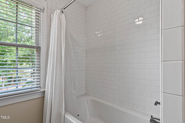 1224 Marshall Farm St, Wake Forest, NC 27587 - bathroom with shower / bath combo with shower curtain