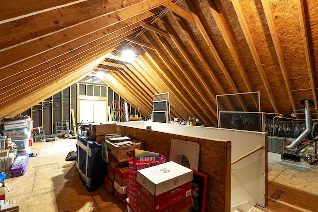 1224 Marshall Farm St, Wake Forest, NC 27587 - attic with an upstairs landing
