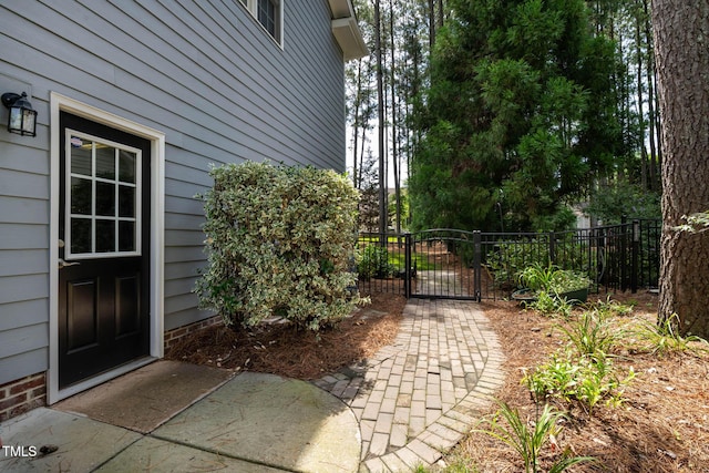 1224 Marshall Farm St, Wake Forest, NC 27587 - view of gate