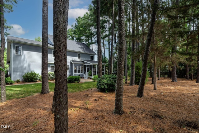 1224 Marshall Farm St, Wake Forest, NC 27587 - view of yard with a sunroom