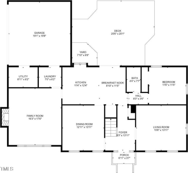906 Grove St, Chapel Hill, NC 27517 - view of room layout