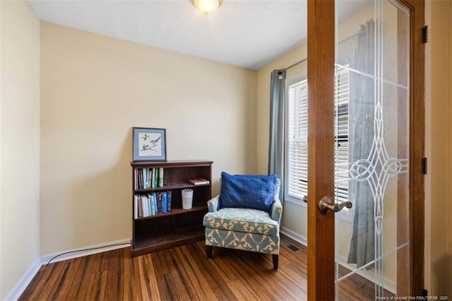 3313 Geyser Peak Rd, Fayetteville, NC 28306 - living area featuring wood finished floors and baseboards