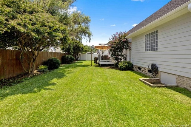 3313 Geyser Peak Rd, Fayetteville, NC 28306 - view of fenced backyard