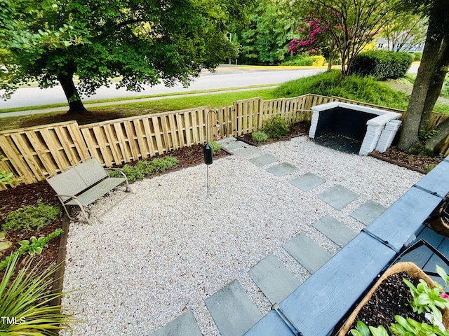 1507 Woodcroft Dr, Raleigh, NC 27609 - view of patio / terrace