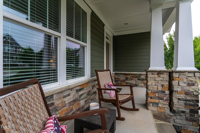 3913 Chapel Oak Dr, Apex, NC 27502 - view of porch