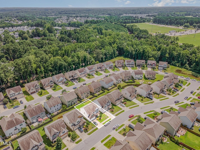 637 Stapleford Ln, Fuquay Varina, NC 27526 - aerial perspective of suburban area