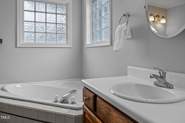 2763 Garland Ct, Creedmoor, NC 27522 - full bath featuring vanity and a bath