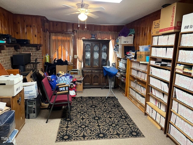 904-906 Mckay Ave, Dunn, NC 28334 - storage room with ceiling fan