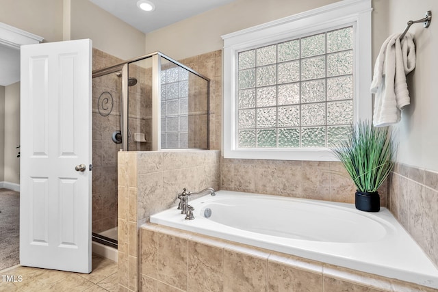 4324 Brighton Ridge Dr, Apex, NC 27539 - full bath featuring a garden tub and a shower stall