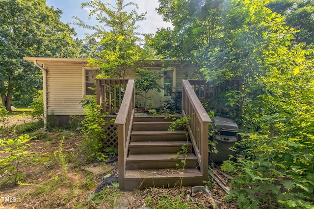 1141 Morgan Rd, Henderson, NC 27537 - exterior space featuring stairs and area for grilling