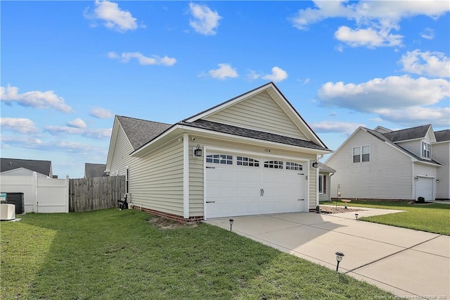 1214 Herring Gull Dr, Fayetteville, NC 28306 - view of home's exterior with concrete driveway and roof with shingles