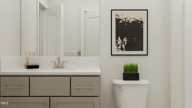 884 Cassa Clubhouse Way, Knightdale, NC 27545 - bathroom with vanity and toilet