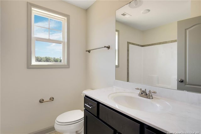 2677 NC Highway 20 W, Saint Pauls, NC 28384 - full bathroom featuring vanity and toilet