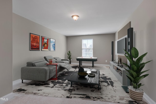 615 Fairway Dr, Mebane, NC 27302 - living room with baseboards