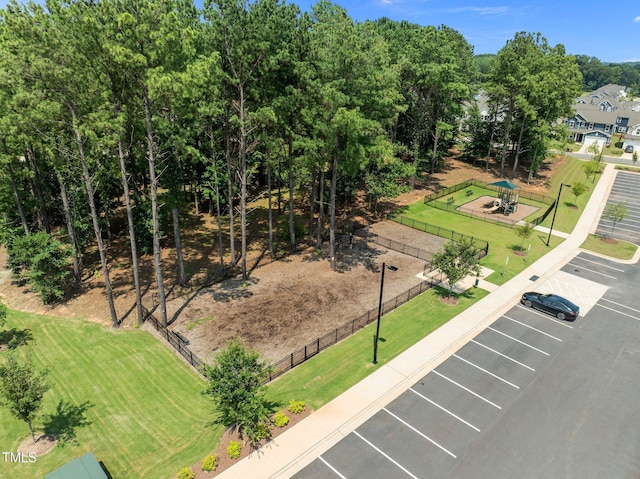 348 Abbots Mill Dr, Raleigh, NC 27603 - aerial view of a community park