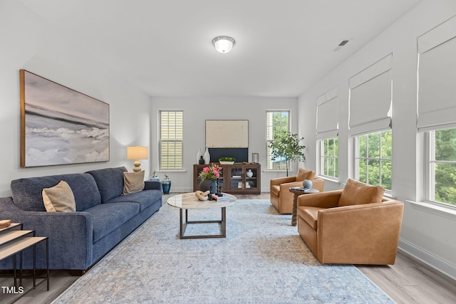 837 Stable Fern Dr, Fuquay Varina, NC 27526 - living room featuring wood finished floors and baseboards