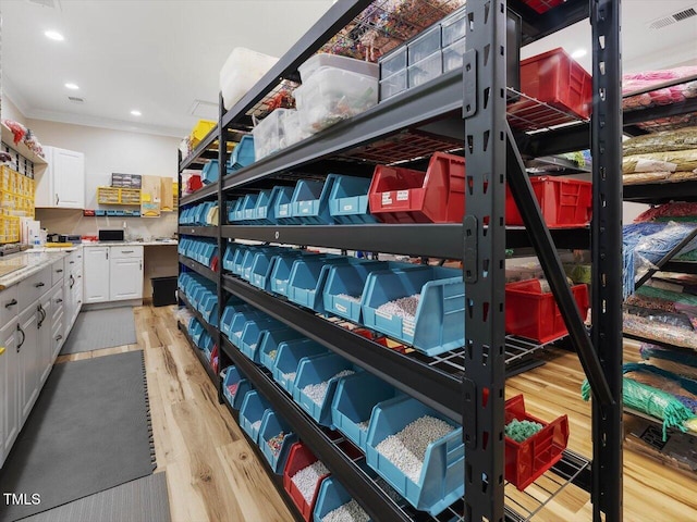 358 Benjie Williams Rd, Staley, NC 27355 - view of storage room