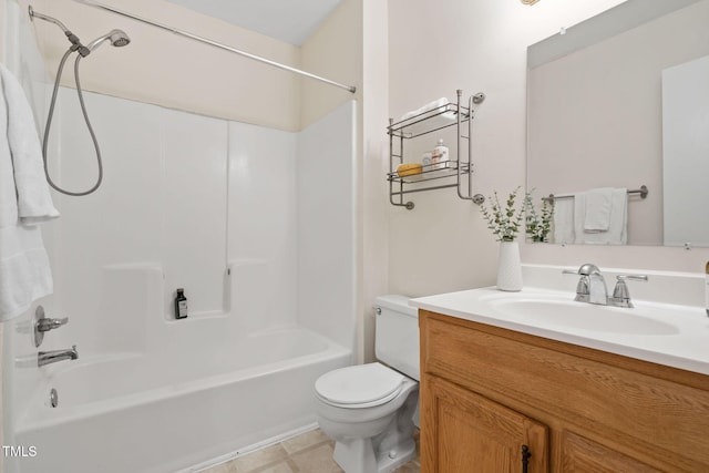 15 Willow Bridge Dr, Durham, NC 27707 - full bath featuring vanity, shower / bath combination, and tile patterned floors