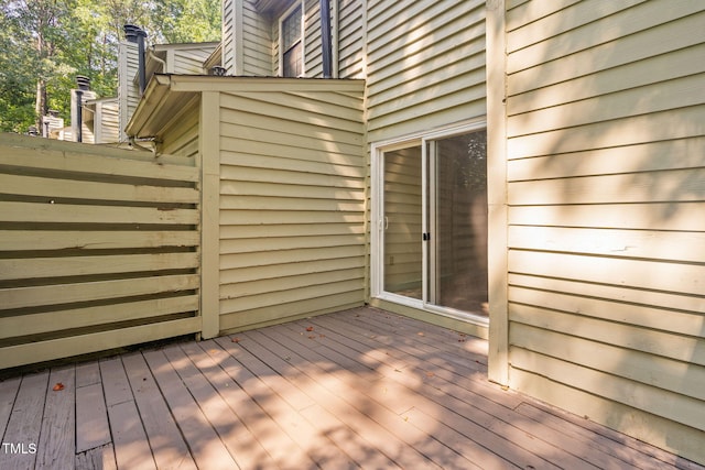 15 Willow Bridge Dr, Durham, NC 27707 - view of wooden terrace