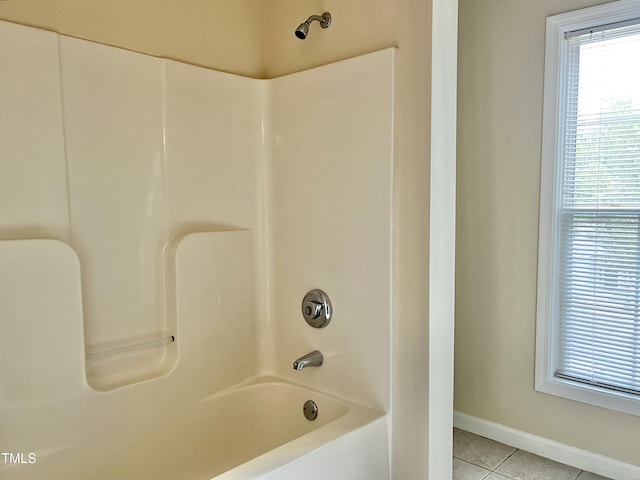 2520 Friedland Pl Unit 200, Raleigh, NC 27617 - bathroom featuring tile patterned floors, plenty of natural light, and  shower combination