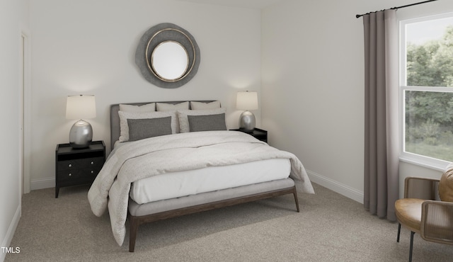 121 N Harvest Ridge Way Unit 262, Wilsons Mills, NC 27520 - bedroom with light colored carpet and multiple windows