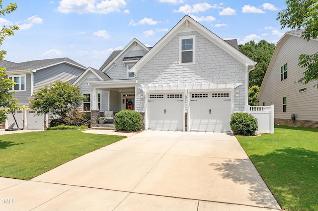 630 Heartland Flyer Dr, Knightdale, NC 27545 - view of front of home with concrete driveway and covered porch