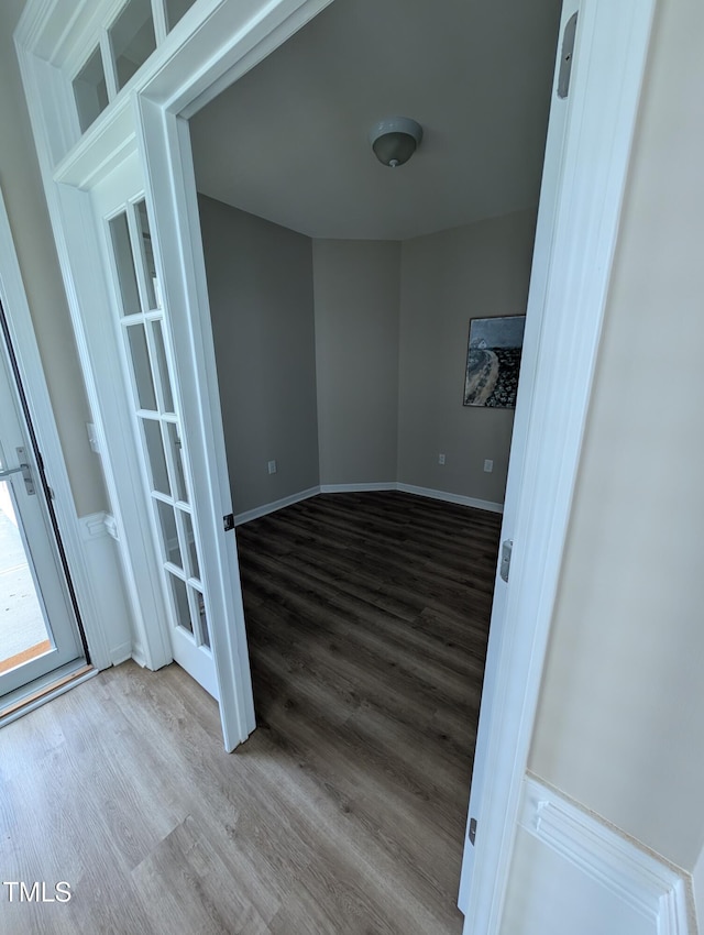 4221 Del Webb Ave, Cary, NC 27519 - unfurnished room featuring wood finished floors and baseboards