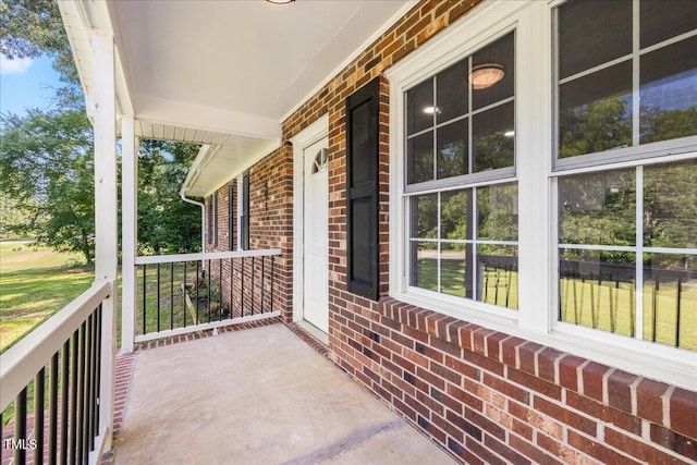 691 Oak Grove Rd, Roxboro, NC 27574 - view of covered porch