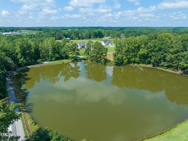 6928 Will Let Ln, Wake Forest, NC 27587 - drone / aerial view of a nearby body of water and a heavily wooded area