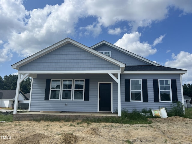 3842 Bucklin Dr N, Elm City, NC 27822 - view of front of property with covered porch